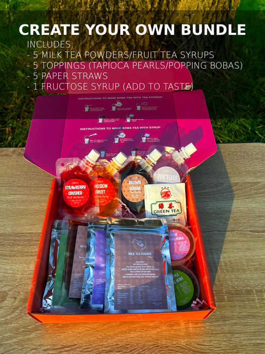Create Your Own Boba Tea Kit