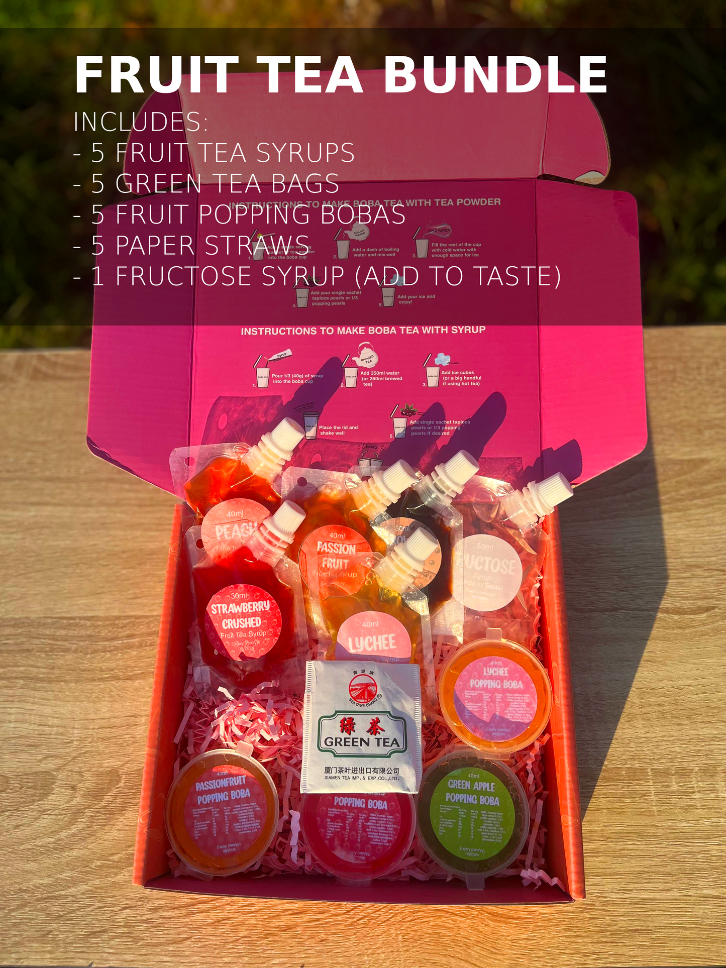 Fruit Tea Boba Kit