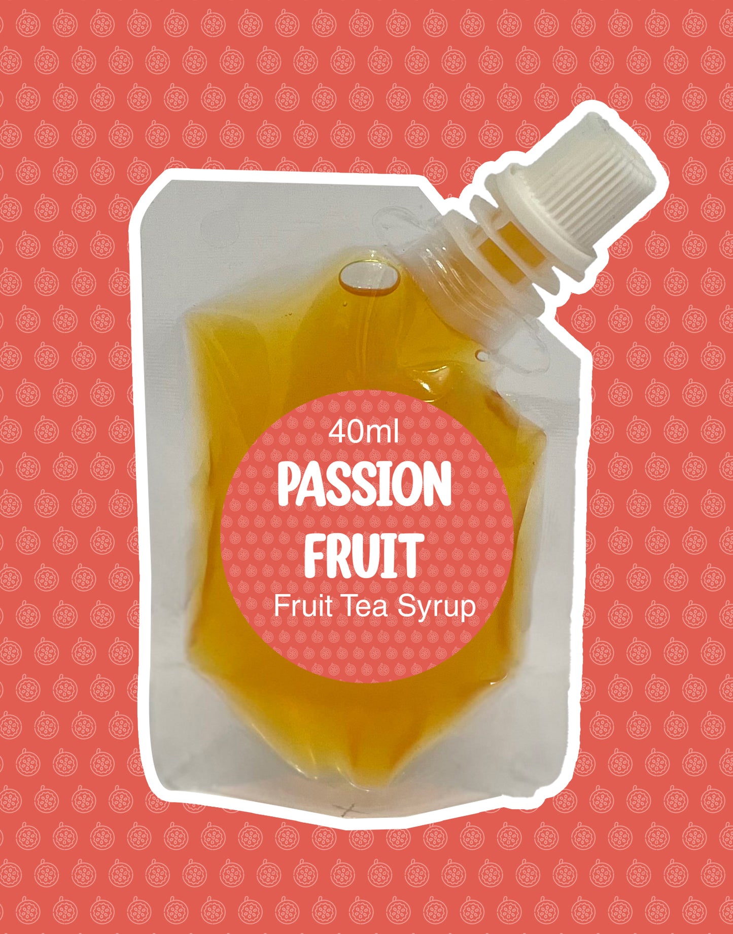 Passion Fruit Tea Syrup 40ml