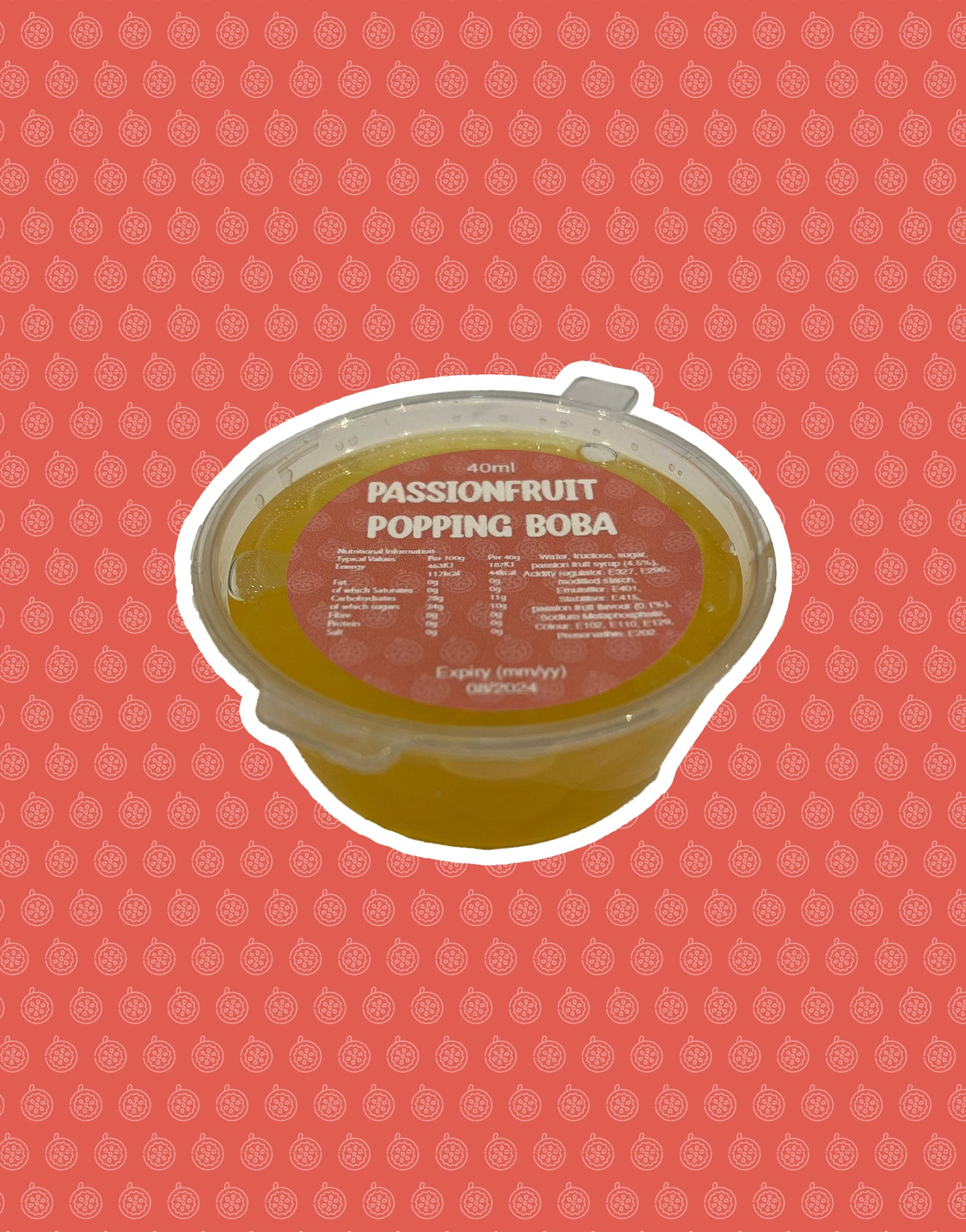 Passionfruit Popping Pearls 40g