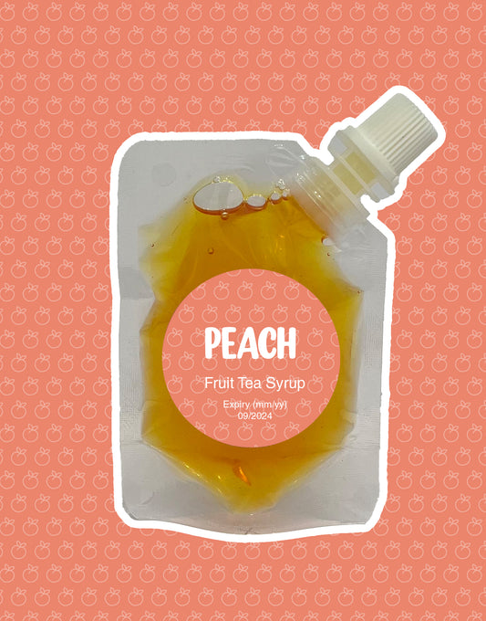 Peach Fruit Tea Syrup 40ml